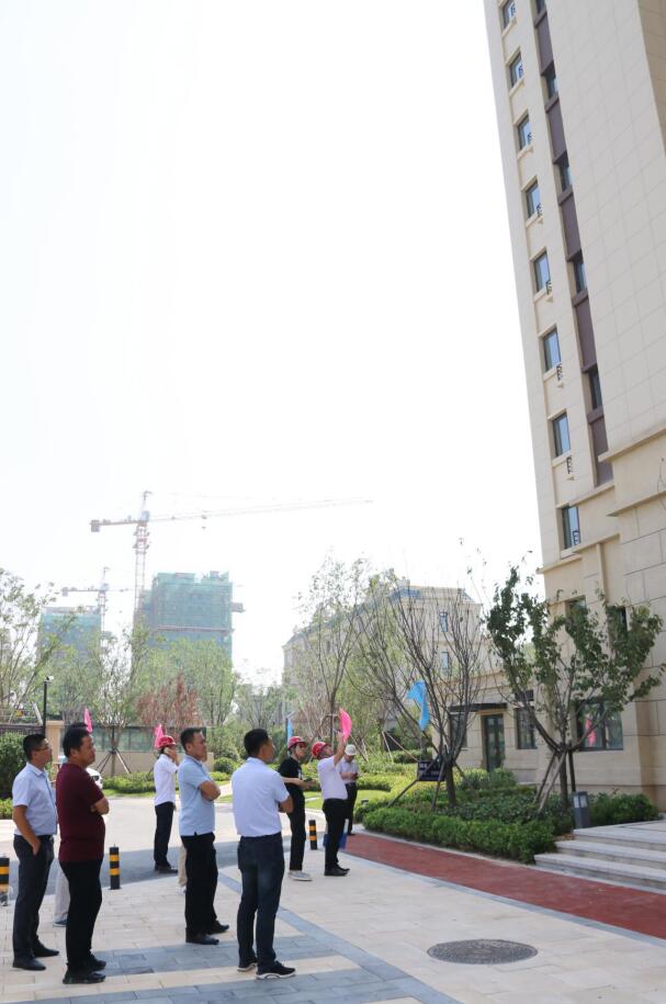 中建聯(lián)合|住宅工程竣前質(zhì)量觀摩會暨“兩大行動”推進(jìn)會在海爾珺璽項(xiàng)目順利舉行(圖4)