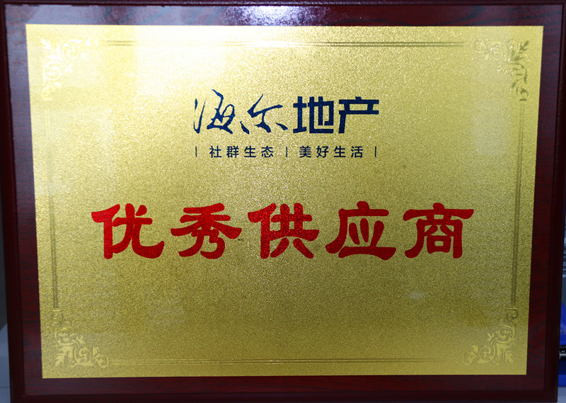 中建聯(lián)合榮評海爾地產(chǎn)“優(yōu)秀供應(yīng)商”(圖1)