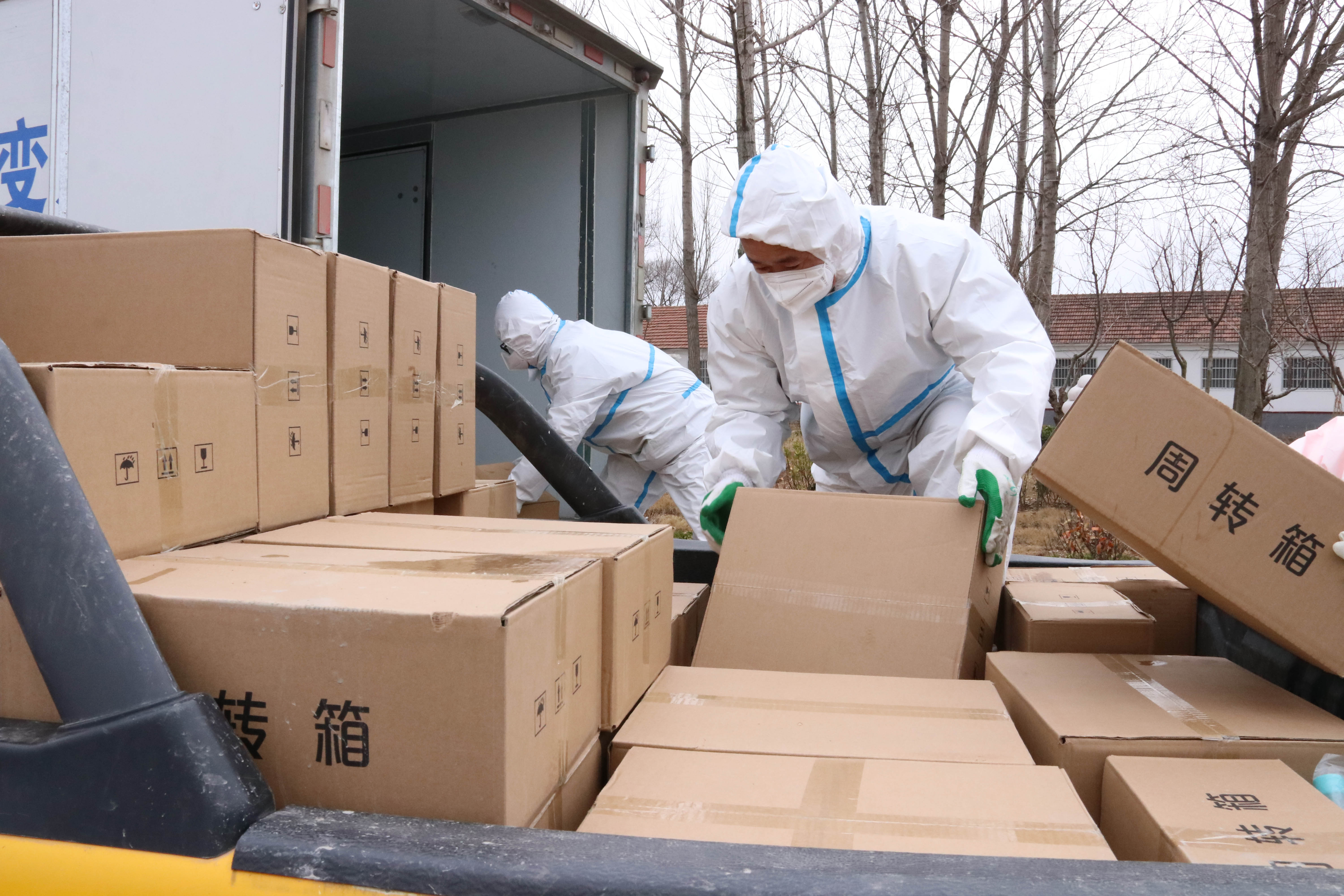 “疫”不容辭|中建聯(lián)合攜手嶗山區(qū)建筑業(yè)協(xié)會(huì)助力萊西，共同抗疫(圖4)