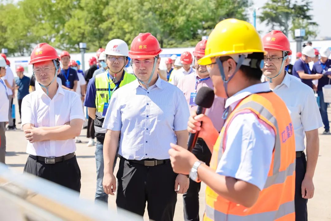 精益管理|青島高新技術(shù)產(chǎn)業(yè)開發(fā)區(qū)建設(shè)部組織區(qū)施工、監(jiān)理單位到中建聯(lián)合項目地觀摩考察(圖4)