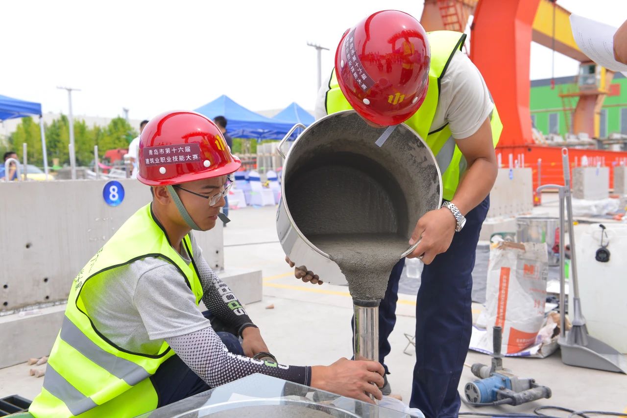 弘揚工匠精神，助推中國創(chuàng)造|中建聯(lián)合協(xié)辦青島市第十六屆建筑業(yè)職業(yè)技能大賽(圖7)
